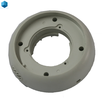 ABS Custom Injection Moulding White Cover Machined Plastic Housing